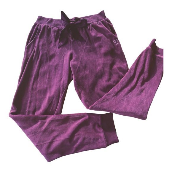 Victoria’s Secret Small Velour Jogger in African Violet - Picture 10 of 14